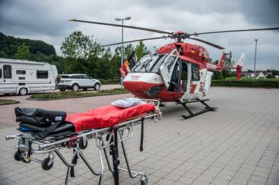 Frickenhausen-Linsenhofen: Verpuffung in Werkstatt fordert mehrere Verletzte